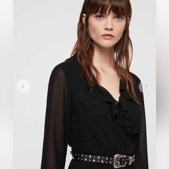 All Saints Kiyah Shimmer Dress - Picture 3 of 16